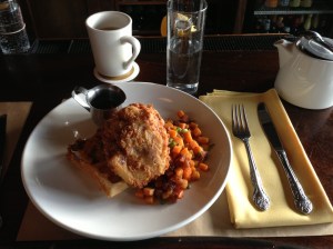 Brunch: Fried Chicken and Waffles
